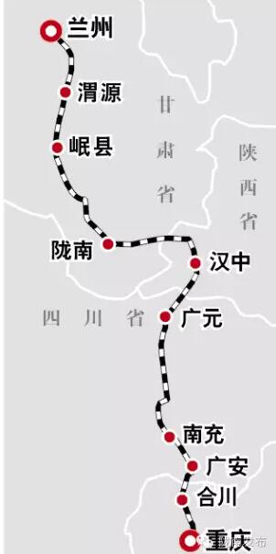 最新！蘭渝鐵路路基工程完成，廣元至重慶北段項目招標