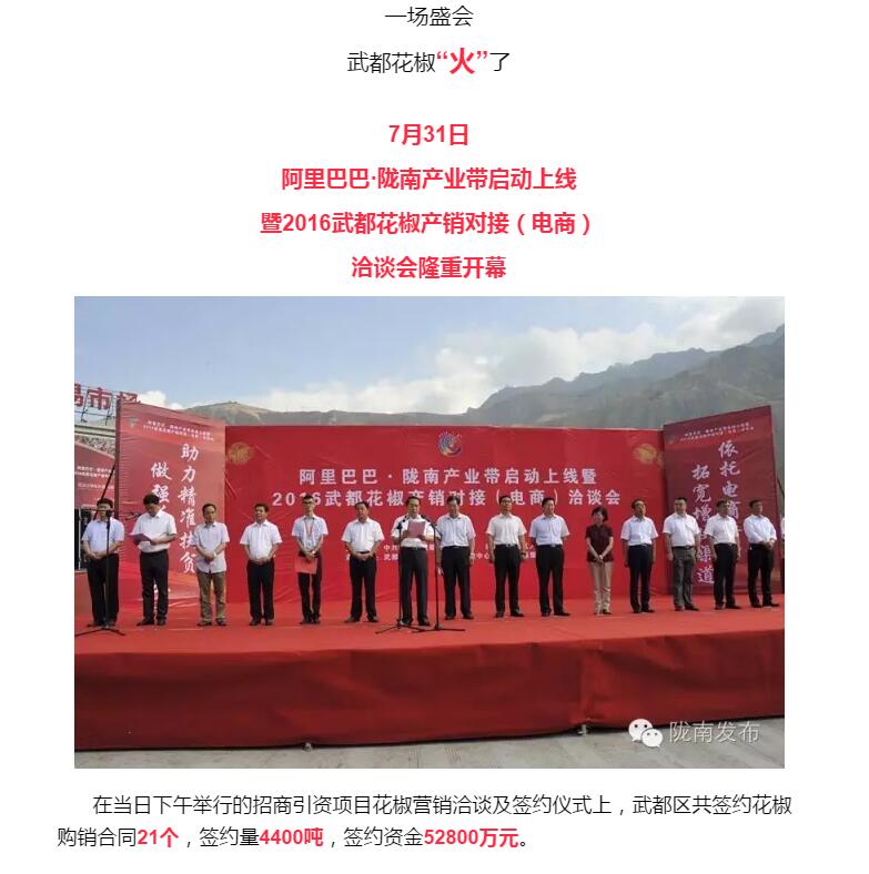 5.28億！一場(chǎng)盛會(huì)，武都花椒“火”了