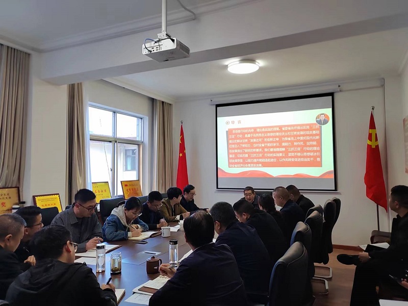 【“三抓三促”行動(dòng)進(jìn)行時(shí)】市龍江城鄉(xiāng)集團(tuán)開(kāi)展“隴南要發(fā)展，我該謀什么”——圍繞“加快集團(tuán)公司高質(zhì)量發(fā)展，我該謀什么”專題研討